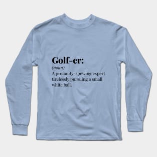 Golfing Long Sleeve T-Shirt